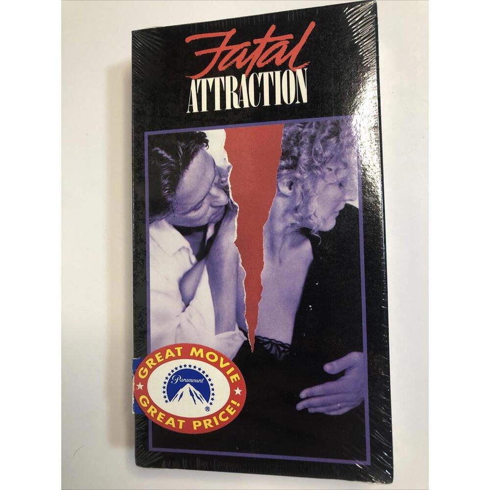 Fatal Attraction (VHS, 1997) Glenn Close Michael Douglas new sealed